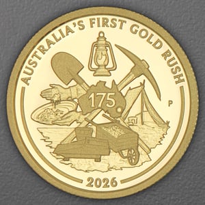 Goldmünze 1/4oz "Australia s First Gold Rush" 2026 (PP) 175th Anniversary (Australien) - Miniaturansicht 1