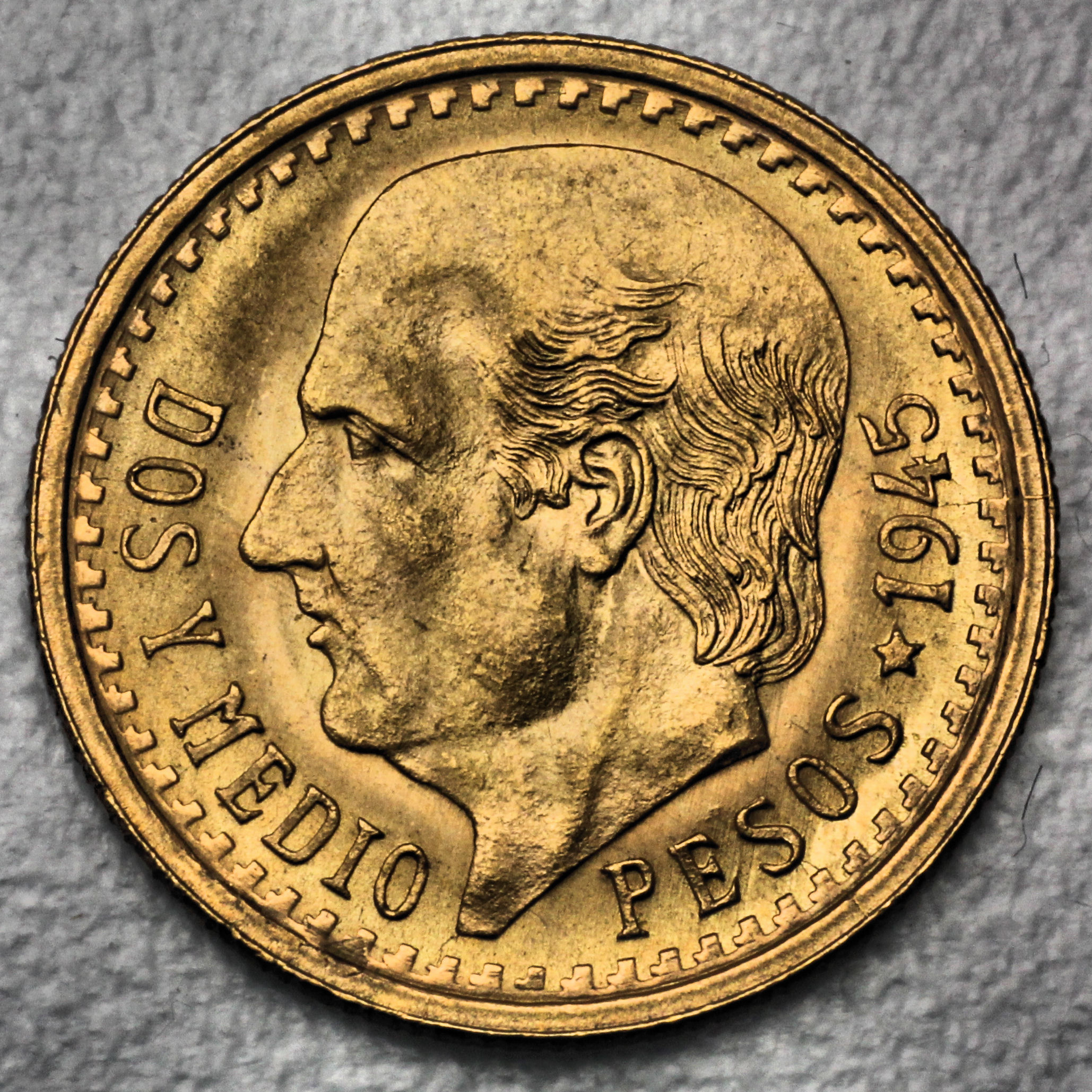 Goldmünze 2,5 Pesos "Hidalgo" Centenario (Mexiko) - Hauptansicht