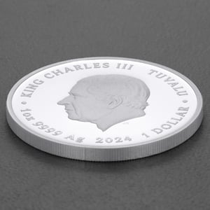 Silbermünze 1oz "SpongeBob & Gary" 2024 (PP/koloriert) Spongebob Schwammkopf (Tuvalu) - Miniaturansicht 4
