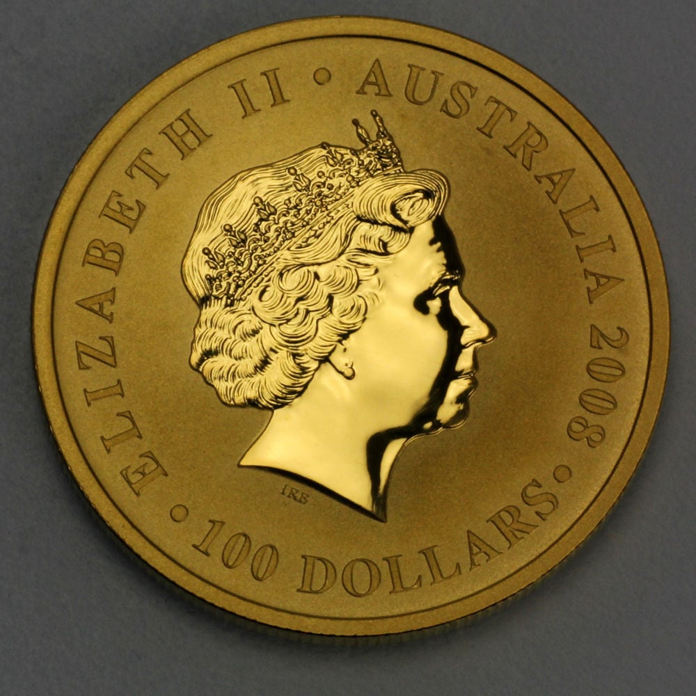 Goldmünze 1oz "Känguru" 2008 (Australien) - Detailansicht 1