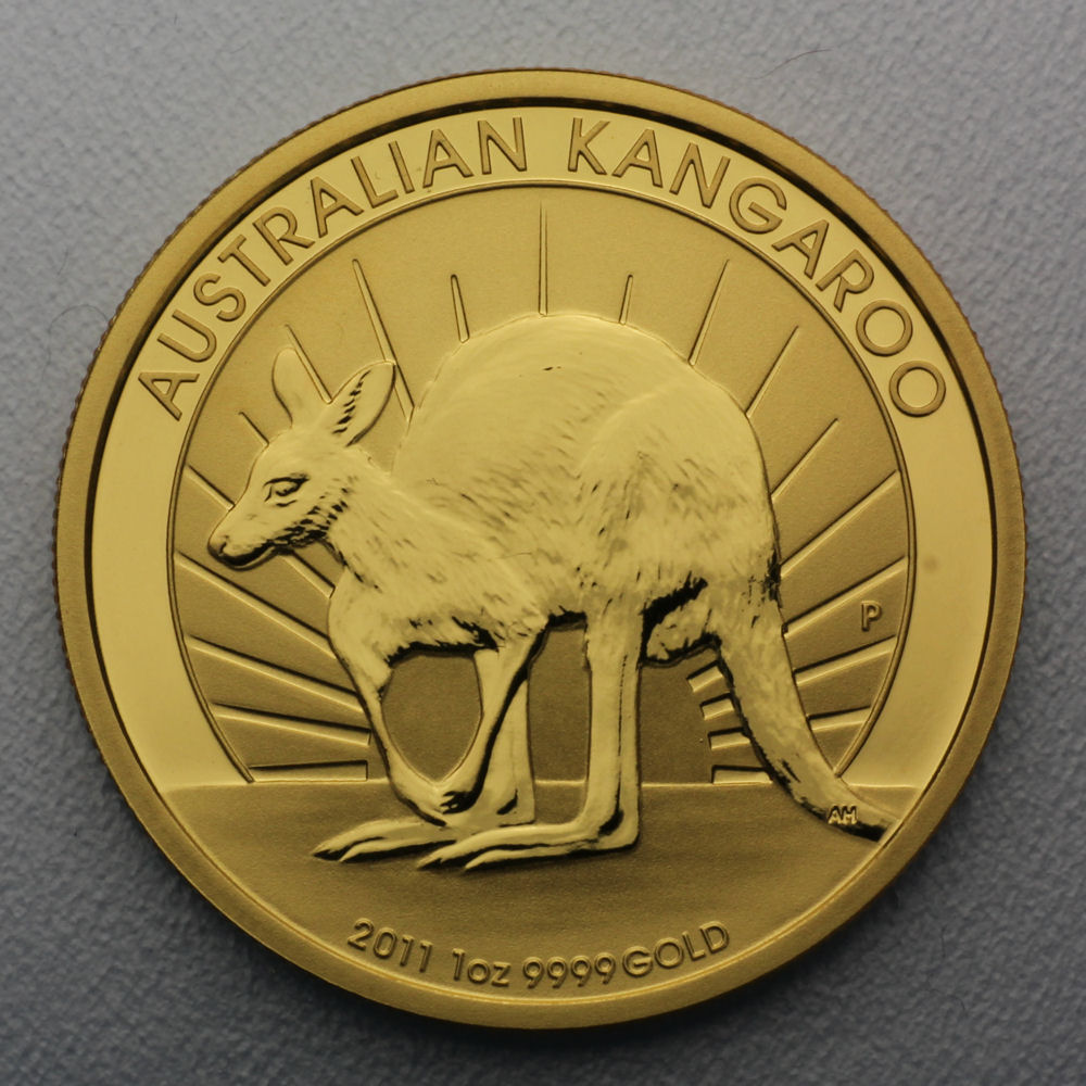 Goldmünze 1oz "Känguru" versch. Jahrgänge (Australien) - Hauptansicht