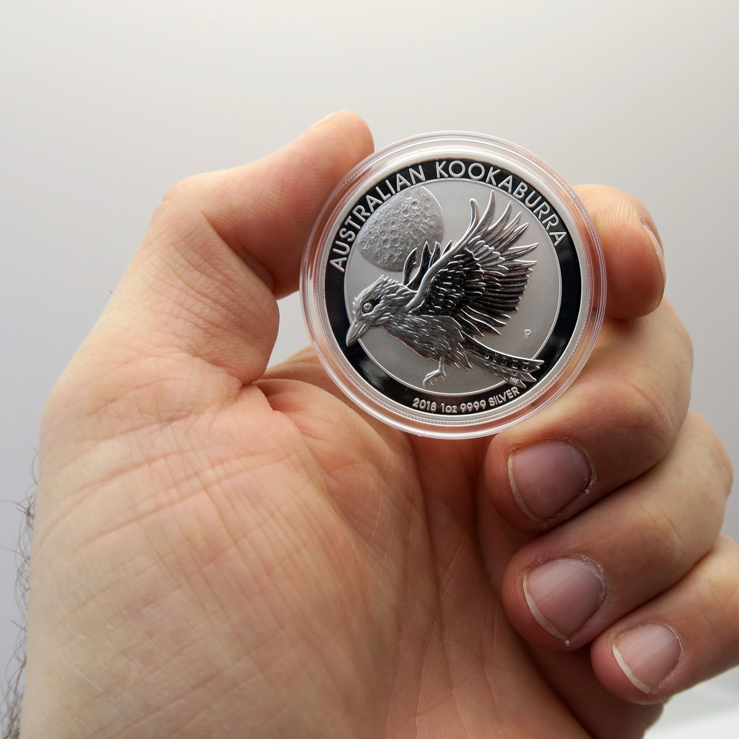 Silbermünze 1oz "Kookaburra" 2018 (Australien) - Detailansicht 2