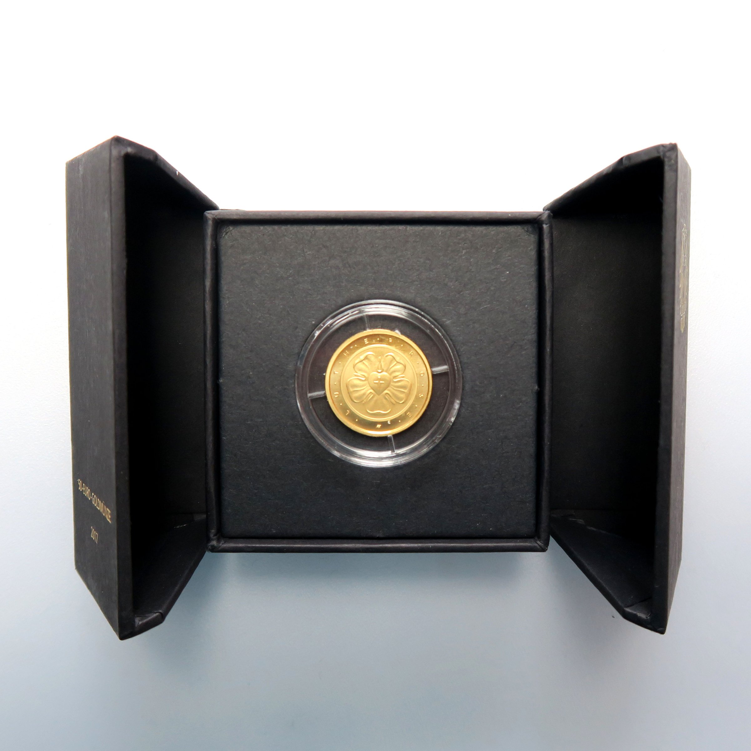 Goldmünze 50 Euro "Lutherrose" 2017 Reformation (Deutschland) - Detailansicht 7