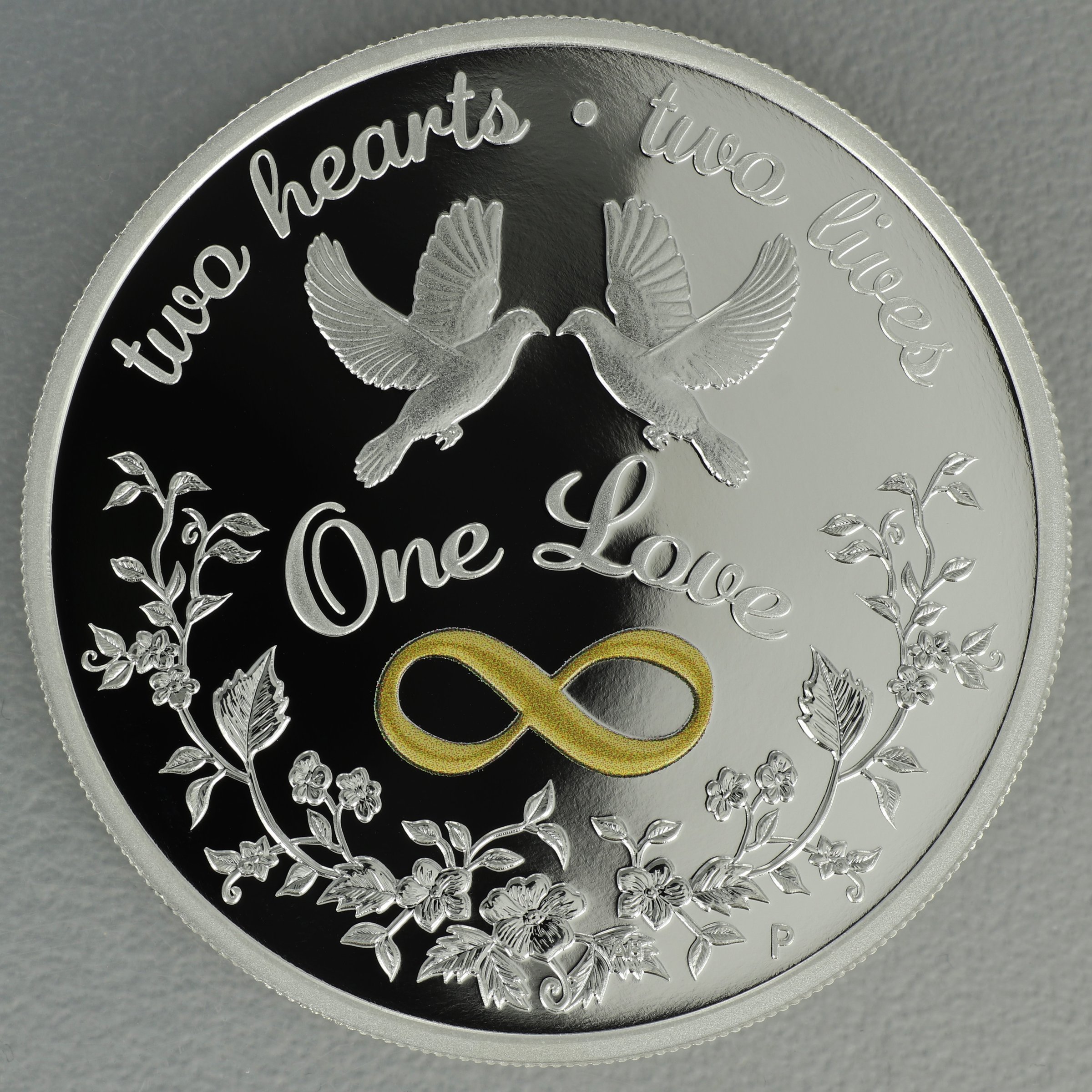 Silbermünze 1oz "One Love" 2021 (PP/koloriert) (Australien) - Hauptansicht