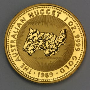Goldmünze 1oz "Australian Nugget" 1989 (Australien) - Hauptansicht