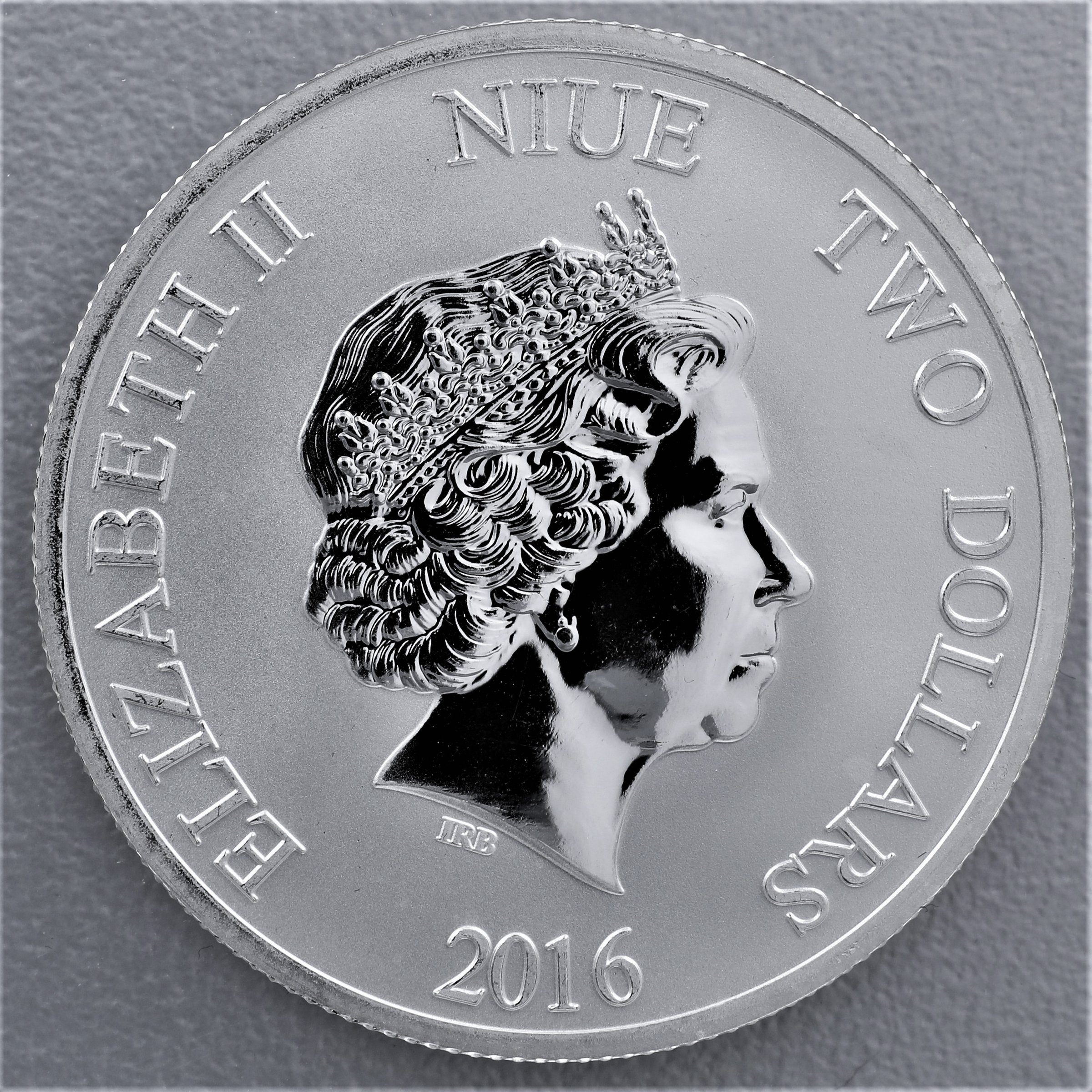 Silbermünze 1oz "Schildkröte" 2016 (Niue) - Detailansicht 1