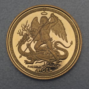 Goldmünze 1/10oz "Angel" 1986 (Isle of Man) - Hauptansicht
