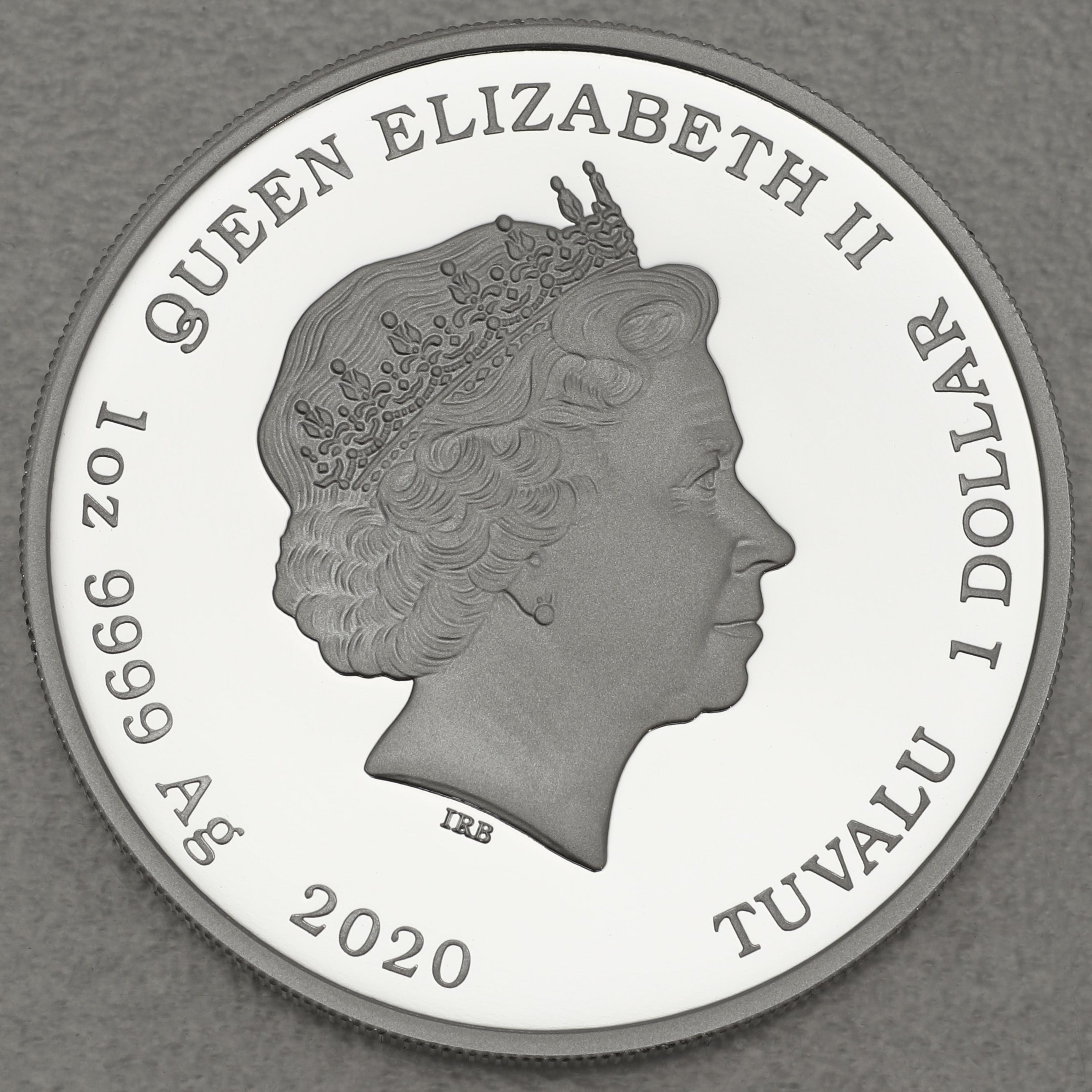 Silbermünze 1oz "Golden Eye" 2020 (PP) James Bond (Tuvalu) - Detailansicht 1