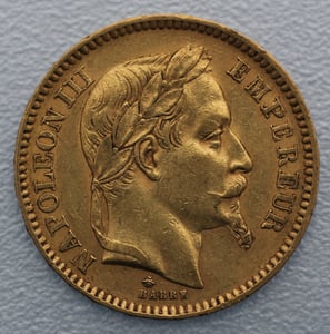 Goldmünze 100 x 20 Francs "Napoleon III." (Frankreich) - Miniaturansicht 3