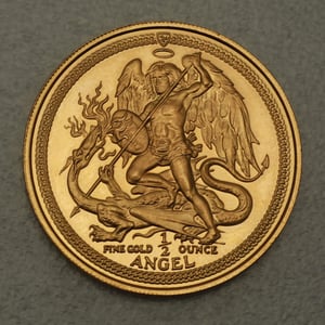 Goldmünze 1/2oz "Angel" 1986 (Isle of Man) - Hauptansicht