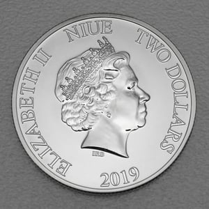 Silbermünze 1oz "Donald Duck" 2019 Disney – 85 Years (Niue) - Miniaturansicht 2