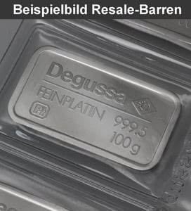 Platinbarren 100g (Resale) - Miniaturansicht 4