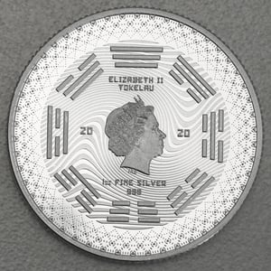 Silbermünze 1oz "Equilibrium" 2020 (Tokelau) - Miniaturansicht 2