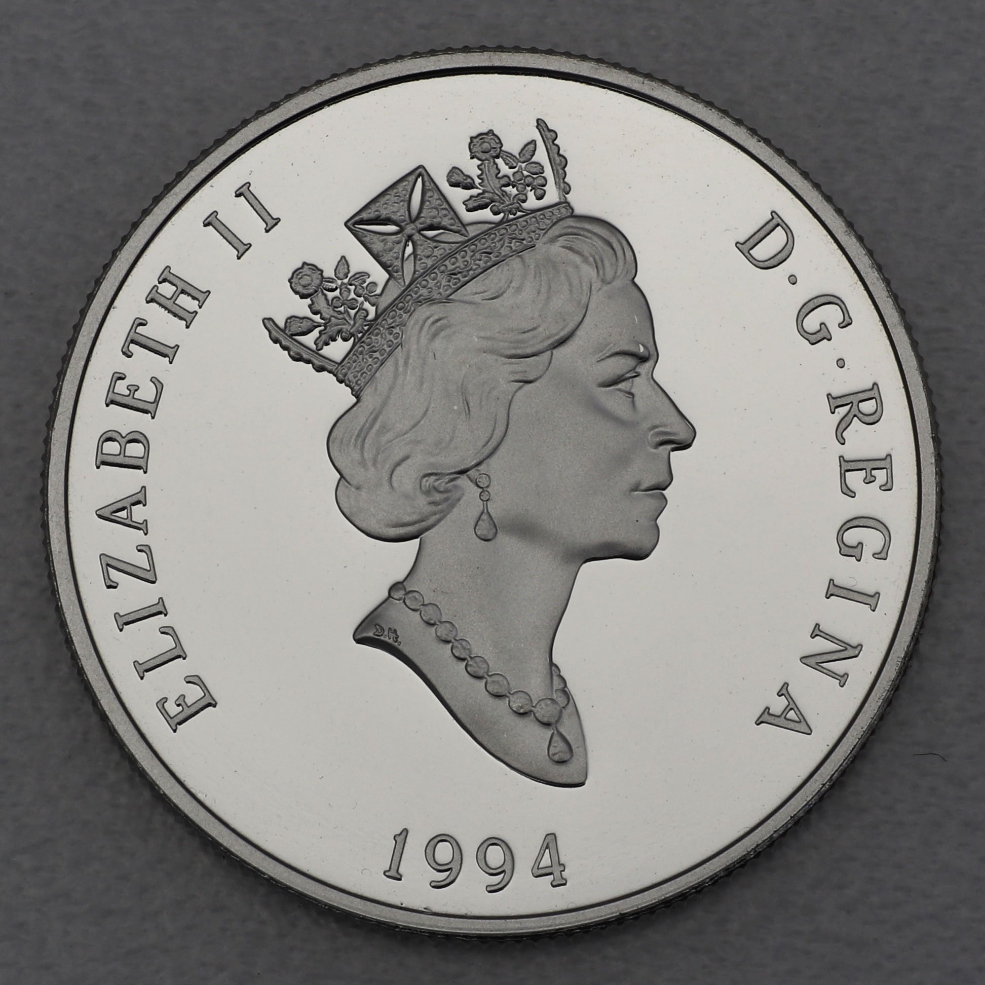 Platinmünze 1/4oz "Sea Otters" 1994 Wildlife Canada (Kanada) - Detailansicht 1