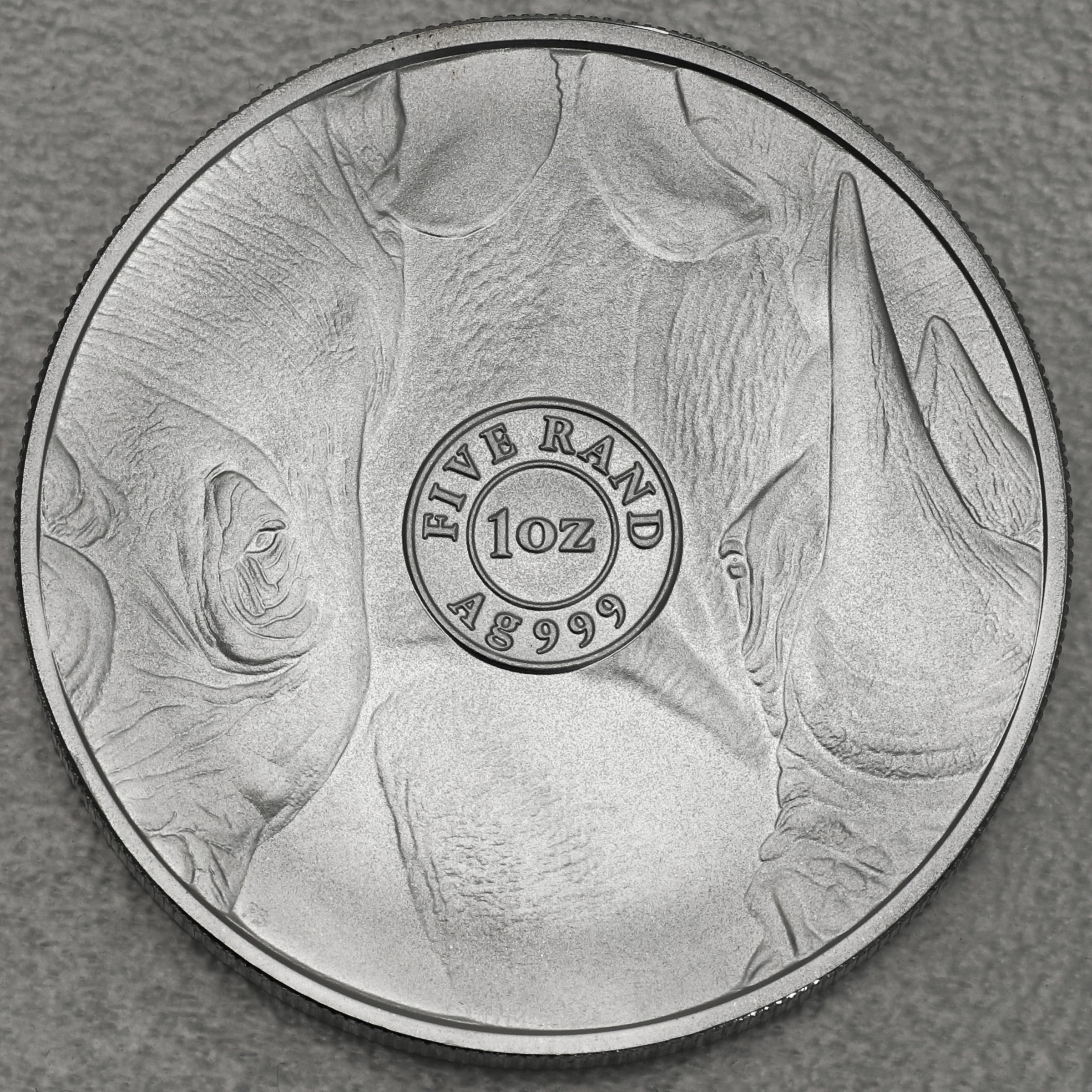 Silbermünze 1oz "Nashorn" 2020 Big Five I (Südafrika) - Detailansicht 1