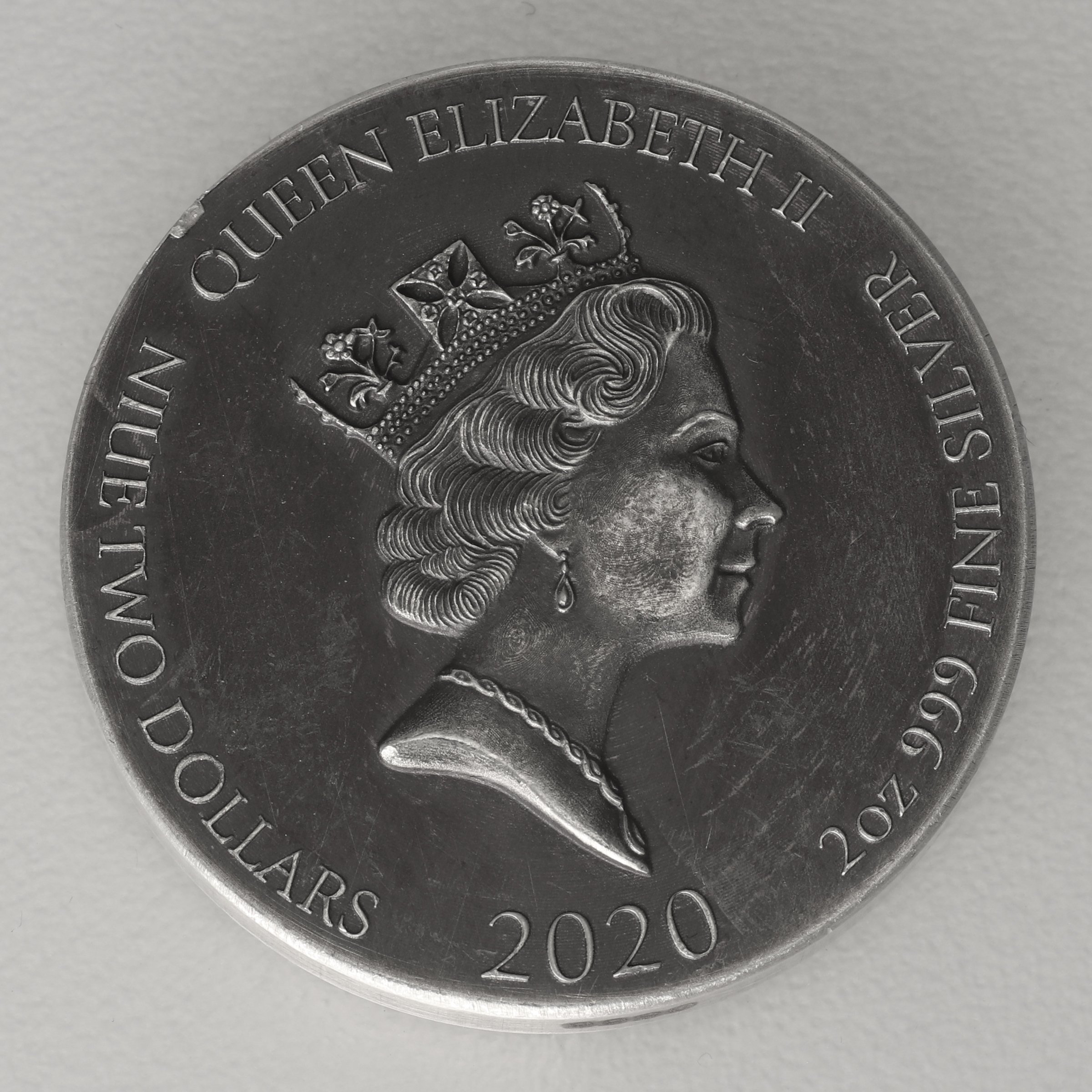 Silbermünze 2oz "The Fiery Furnace" 2020 (AF) Biblical (Niue) - Detailansicht 1