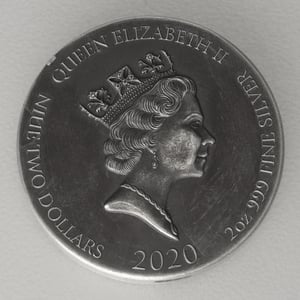 Silbermünze 2oz "The Fiery Furnace" 2020 (AF) Biblical (Niue) - Miniaturansicht 2