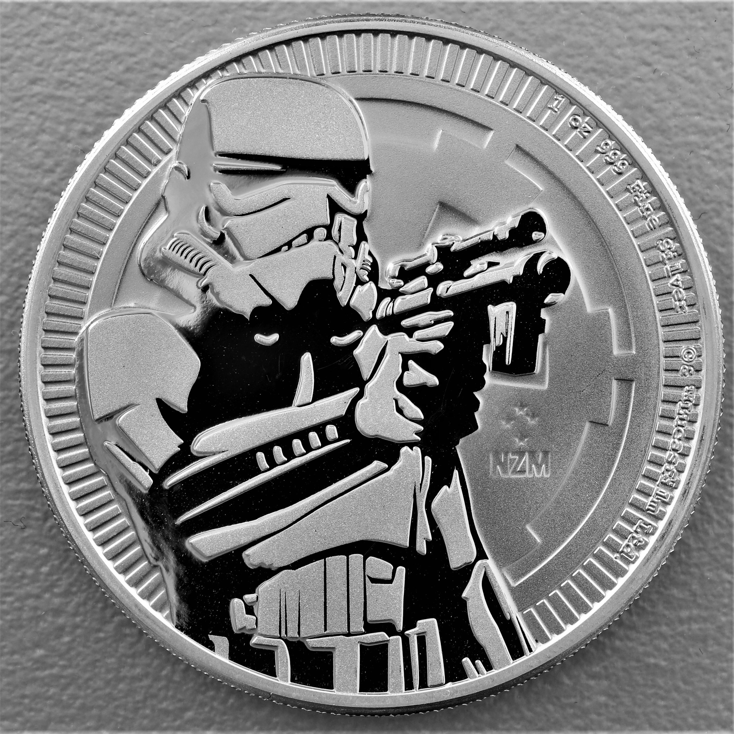 Silbermünze 1oz "Stormtrooper" 2018 Star Wars™ (Niue) - Hauptansicht