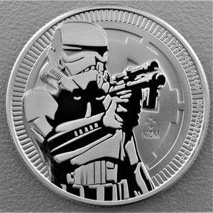Silbermünze 1oz "Stormtrooper" 2018 Star Wars™ (Niue) - Hauptansicht