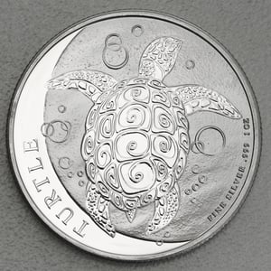 Silbermünze 1oz "Schildkröte" 2016 (Niue) - Hauptansicht