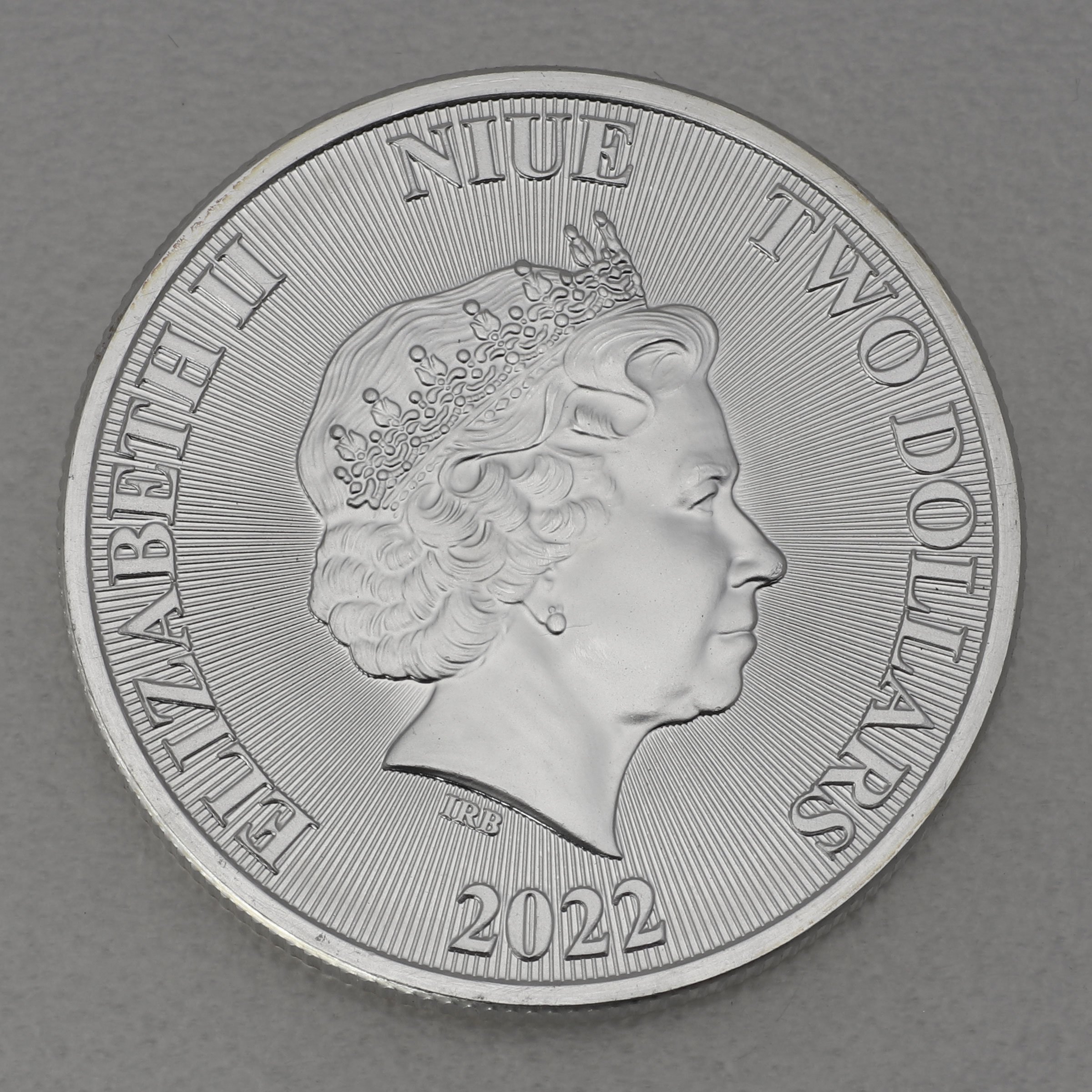 Silbermünze 1oz "TREE OF LIFE" 2022 (vergoldet) Truth (Niue) - Detailansicht 1