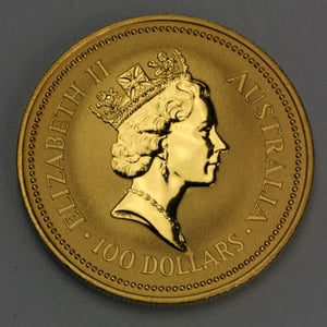 Goldmünze 1oz "Australian Nugget" 1989 (Australien) - Miniaturansicht 2