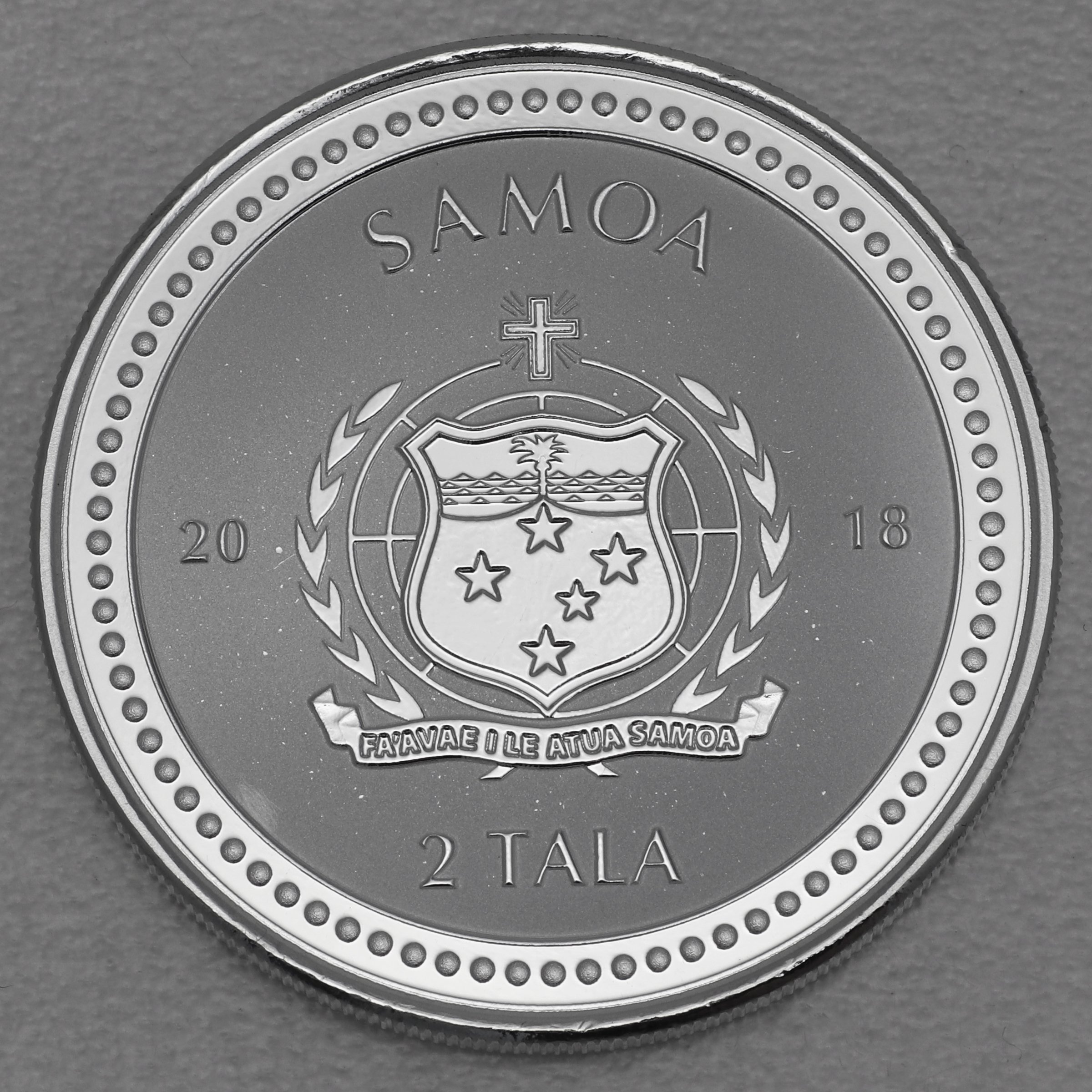Silbermünze 1oz "Seepferdchen" 2018 (Samoa) - Detailansicht 1