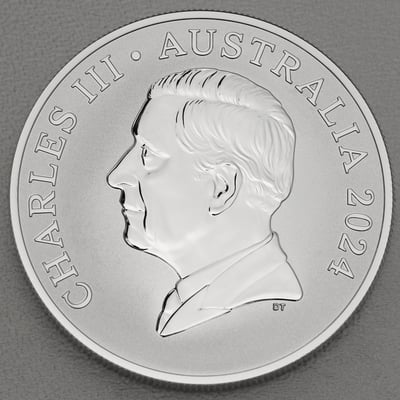 Silbermünze 1oz "Känguru" 2024 Desert Life - Royal Australian Mint (Australien) - Miniaturansicht 2