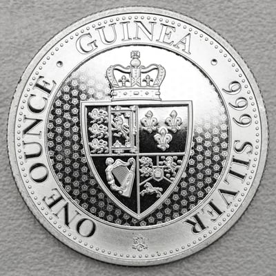 Silbermünze 1oz "Spade Guinea" 2019 (St. Helena) - Miniaturansicht 1