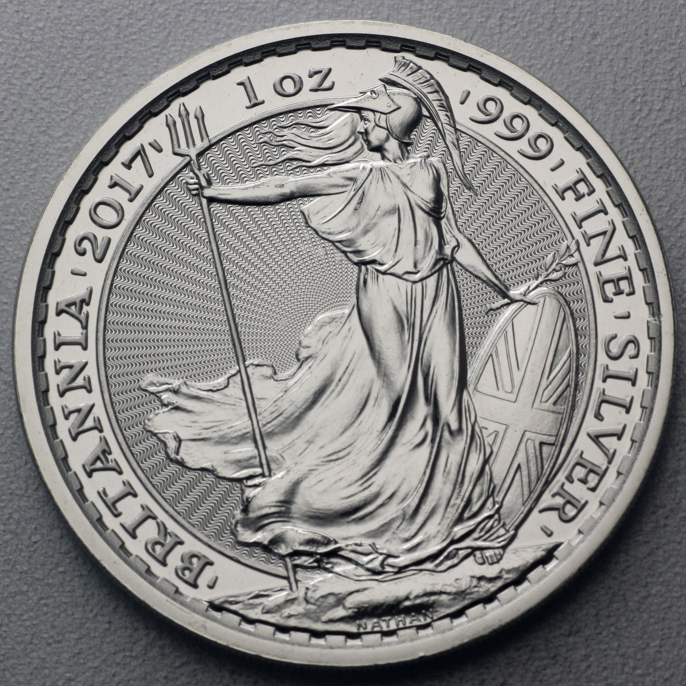 Silbermünze 1oz "Britannia" 2017 (Großbritannien) - Hauptansicht