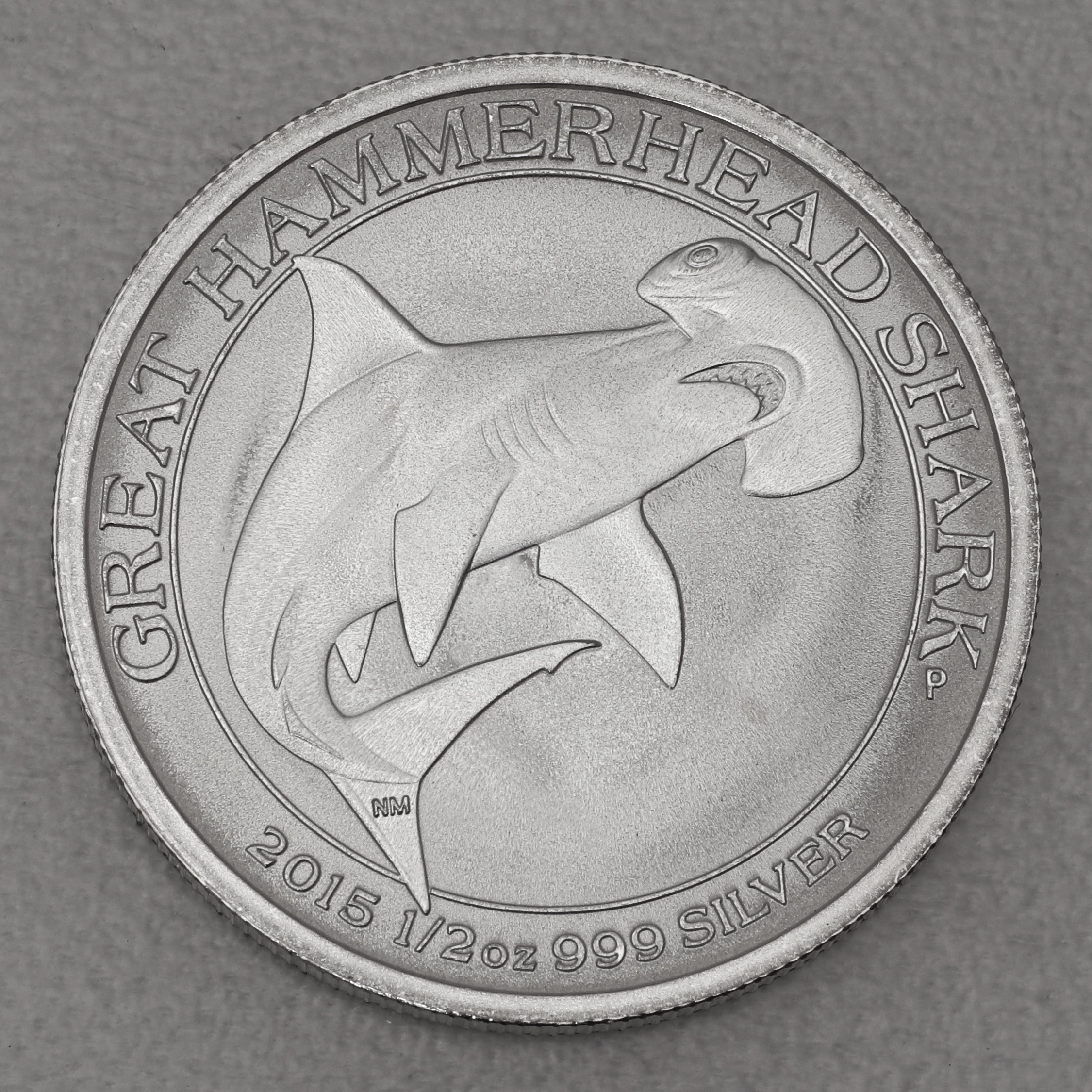 Silbermünze 1/2oz "Hammerhead Shark" 2015 Shark (Australien) - Hauptansicht