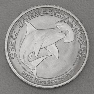Silbermünze 1/2oz "Hammerhead Shark" 2015 Shark (Australien) - Hauptansicht