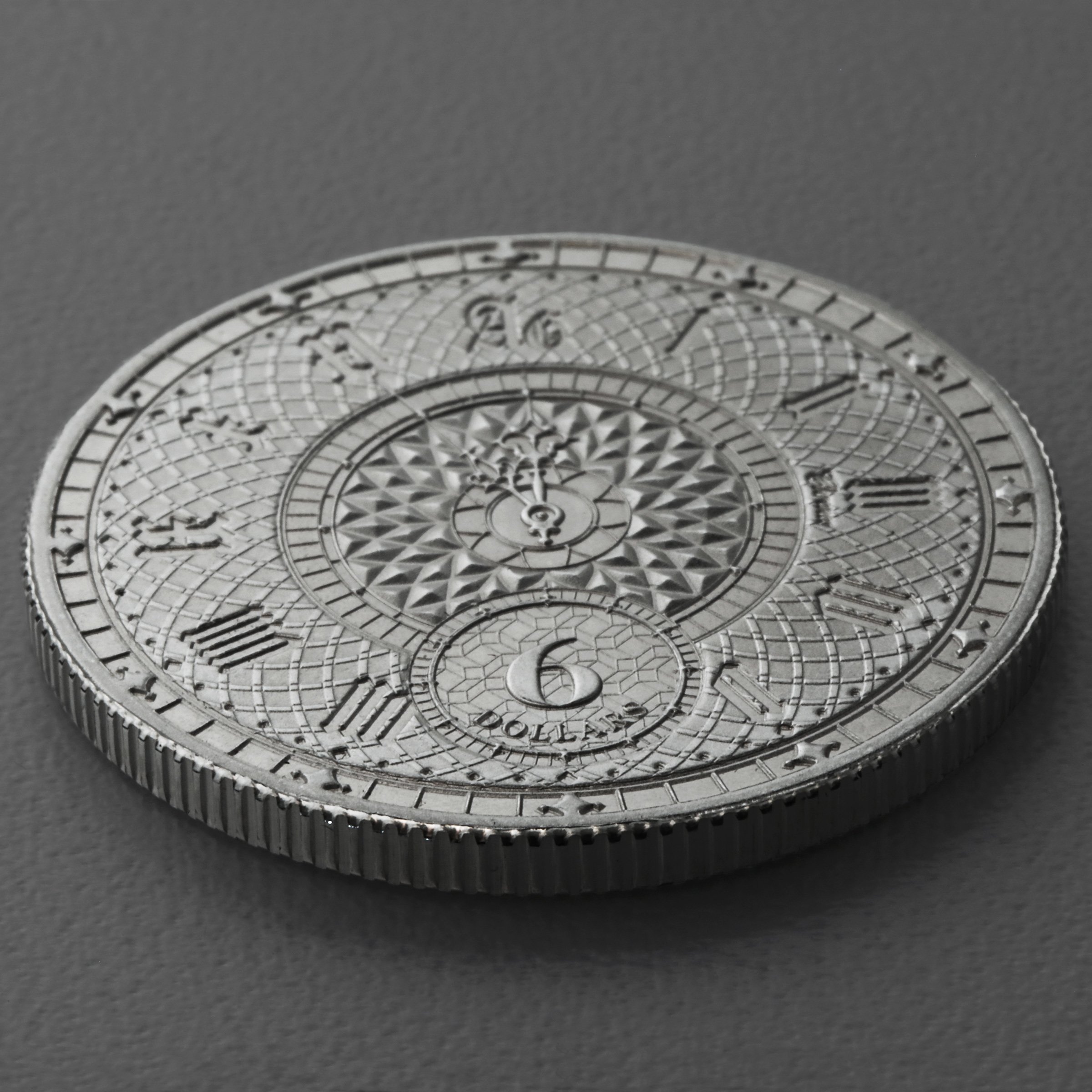 Silbermünze 1oz "Chronos" 2022 diff. (Tokelau) - Detailansicht 2