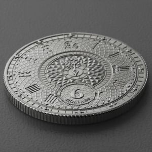 Silbermünze 1oz "Chronos" 2022 diff. (Tokelau) - Miniaturansicht 3