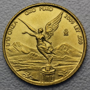 Goldmünze 1/10oz "Libertad" verschiedene Jahrgänge (Mexiko) - Hauptansicht
