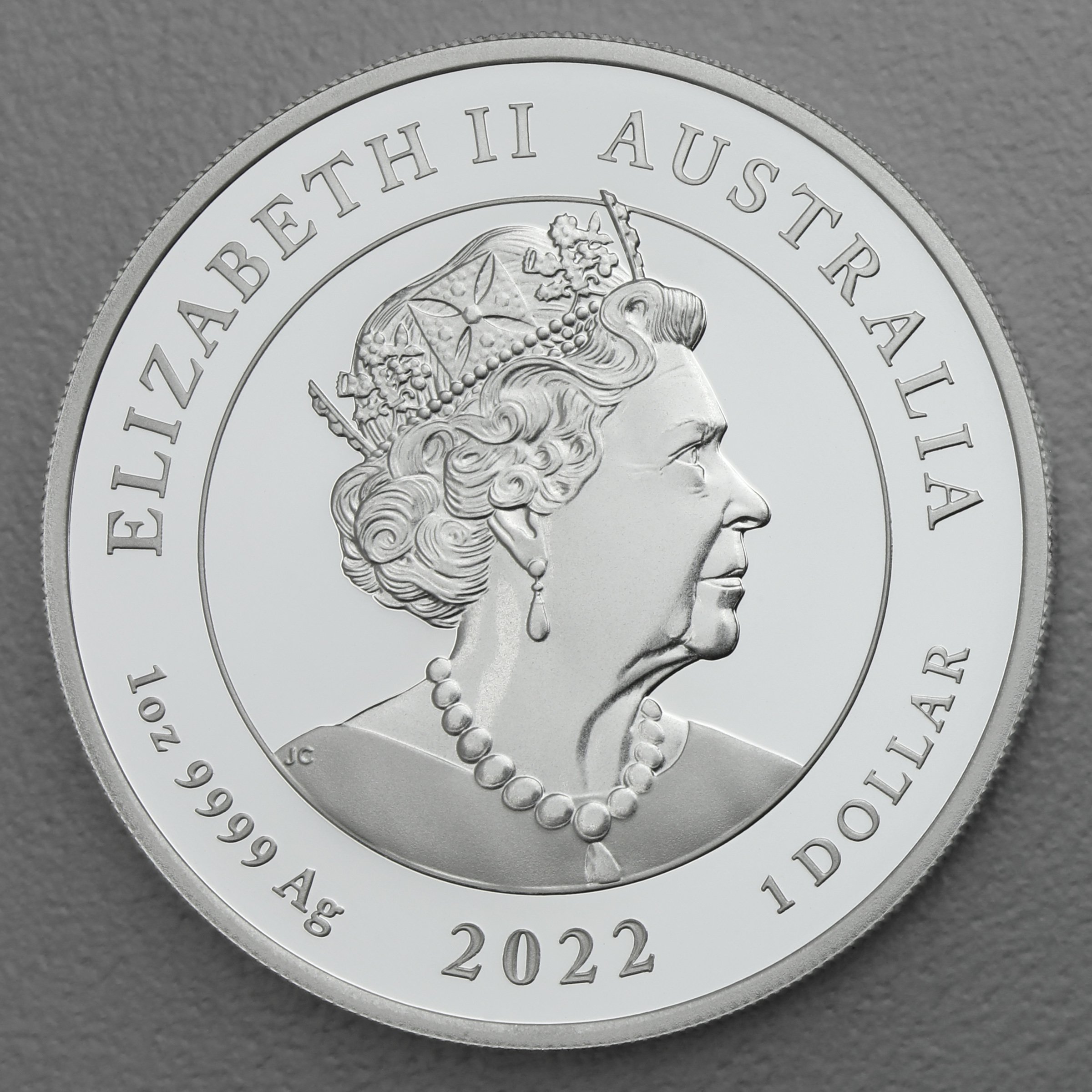 Silbermünze 1oz "Quokka" 2022 (PP/koloriert) (Australien) - Detailansicht 1