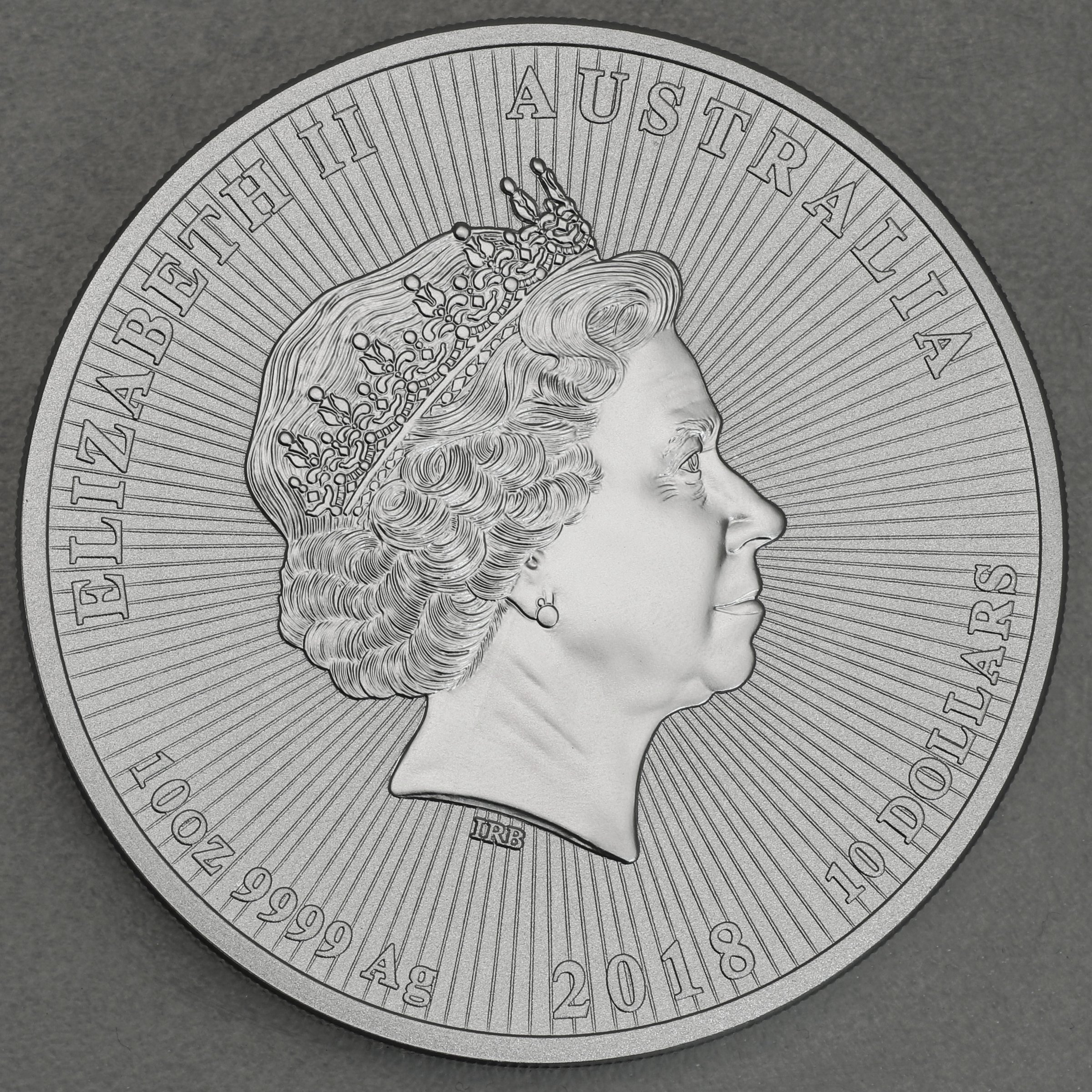 Silbermünze 10oz "Mother & Baby Koala" 2018 Next Generation (Australien) - Detailansicht 1
