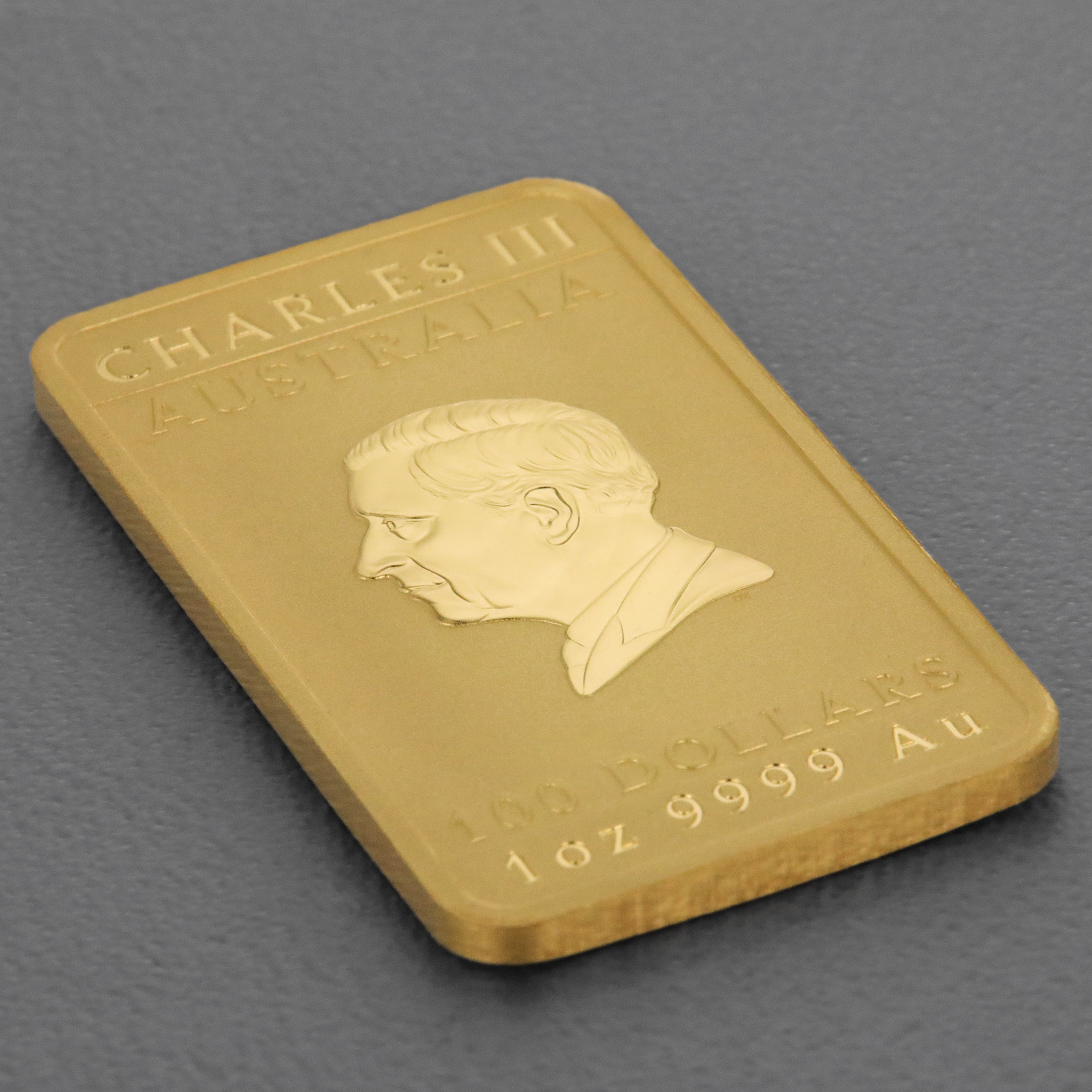 Gold Münzbarren 1oz "Rectangular Dragon" 2024 (Australien) - Detailansicht 3