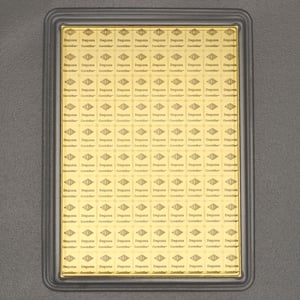 Goldtafel "100x 1g Resale" (diverse Hersteller) - Miniaturansicht 2