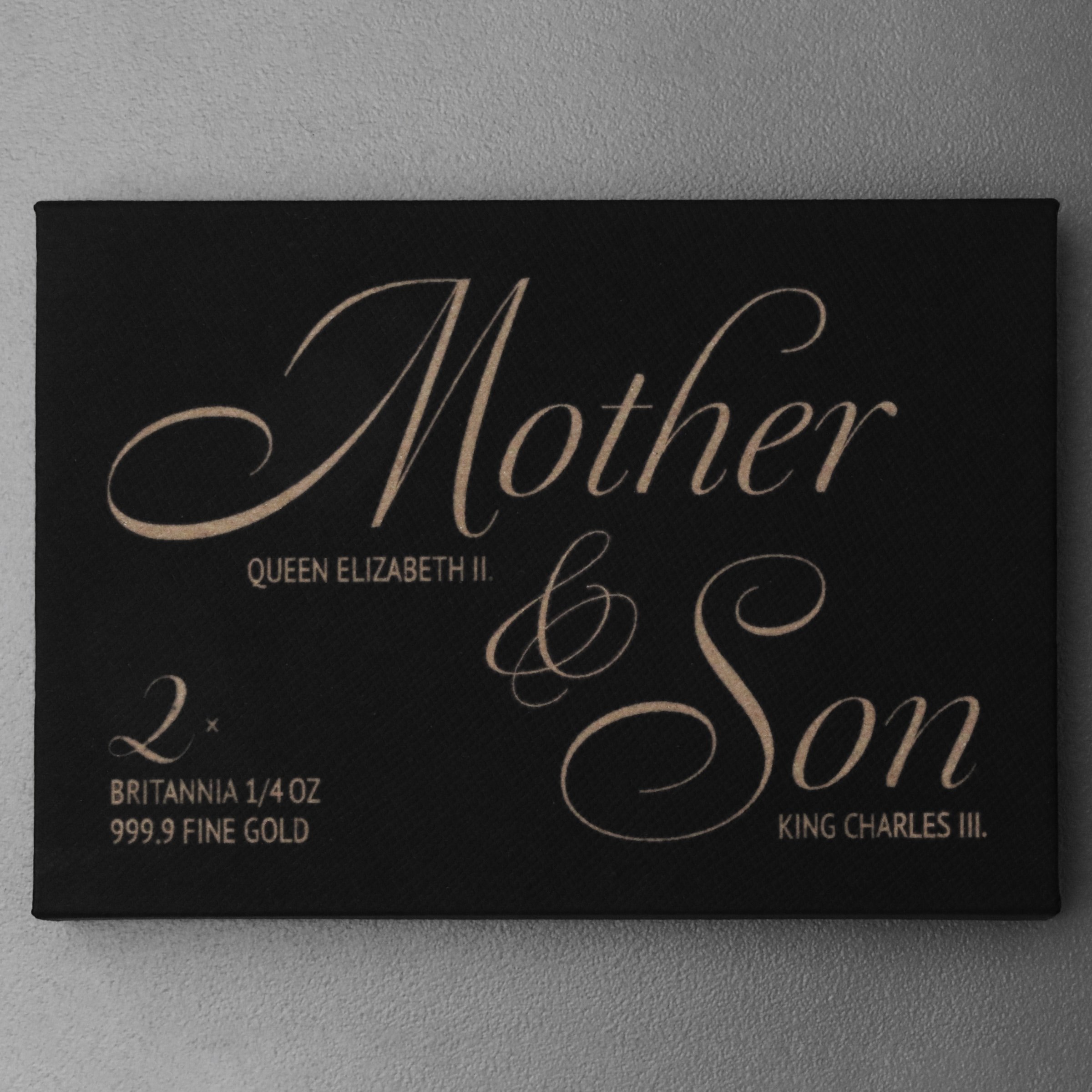 Goldmünzen 2 x 1/4oz "Britannia" 2023 Set – Mother & Son (Großbritannien) - Detailansicht 1