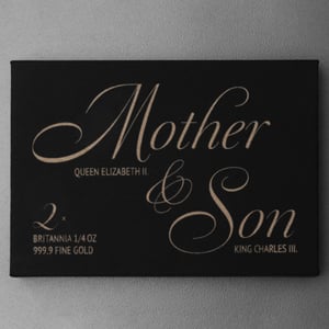 Goldmünzen 2 x 1/4oz "Britannia" 2023 Set – Mother & Son (Großbritannien) - Miniaturansicht 2