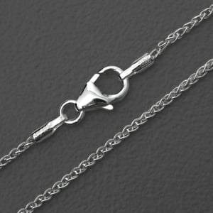 Silberkette 925er/50 cm "Zopf-Form" (Sterling) - Hauptansicht