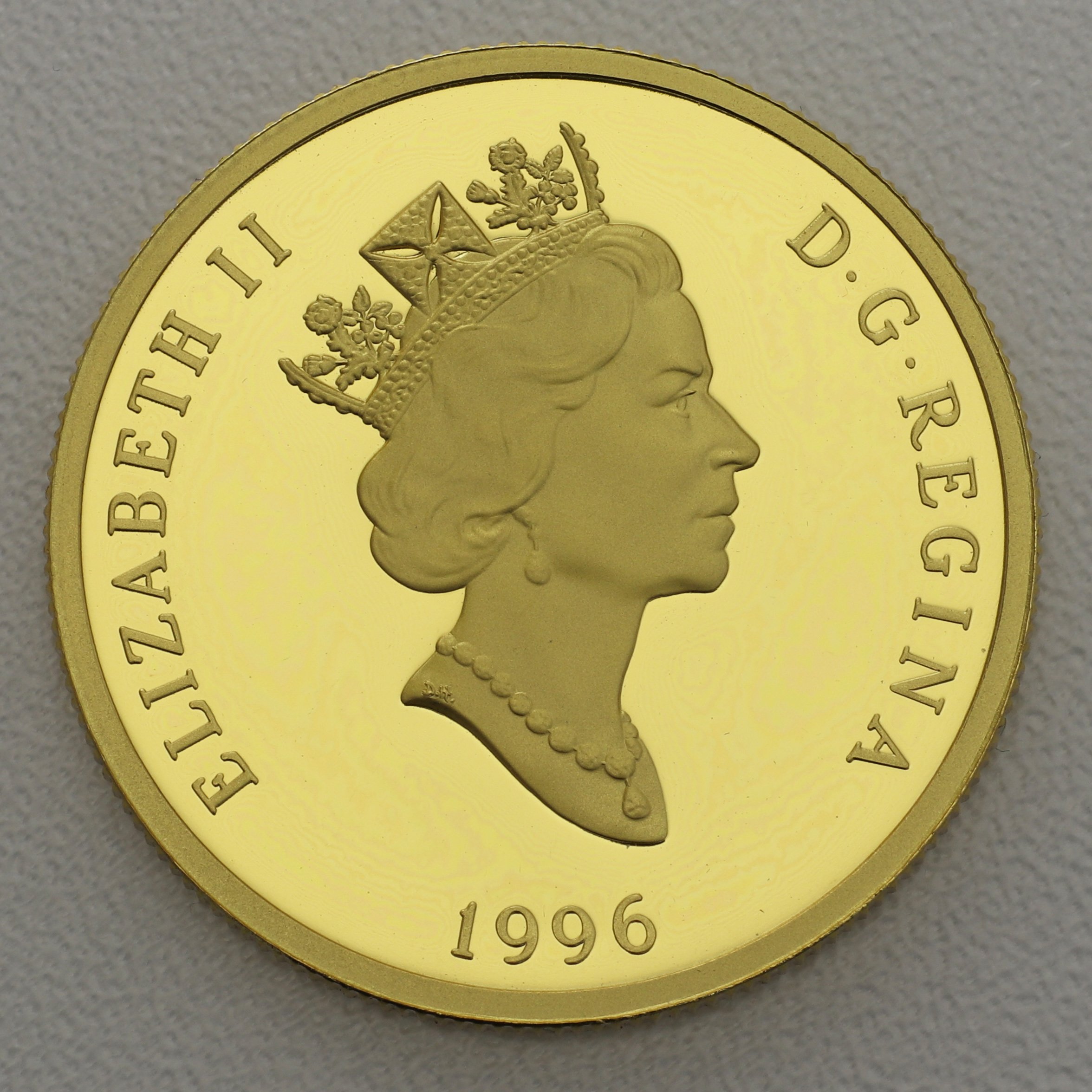 Goldmünze 200 Dollar "Transcontinental Railway" 1996 (Kanada) - Detailansicht 1