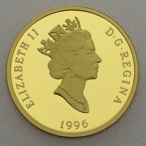 Goldmünze 200 Dollar "Transcontinental Railway" 1996 (Kanada) - Miniaturansicht 2