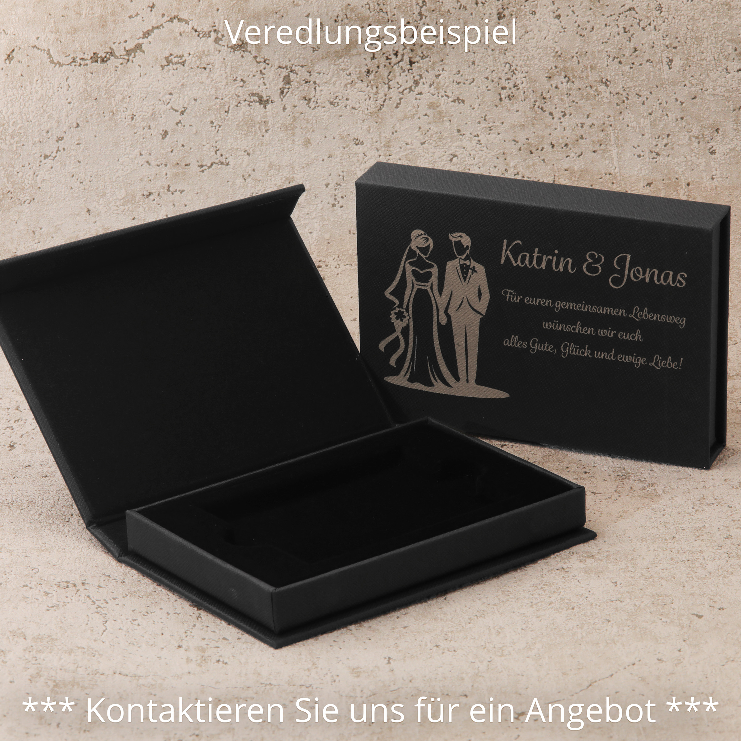 Geschenk-Karton/Magnet "Edelschwarz" für CombiBars - Detailansicht 5