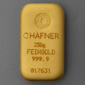 Goldbarren 250g "C.HAFNER - Gussform" - Miniaturansicht 4