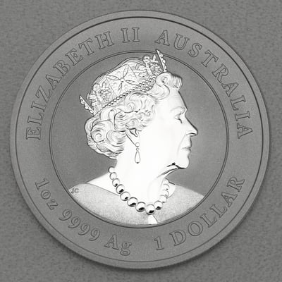 Silbermünze 1oz "Tiger" 2022 Lunar III – Year of the Tiger diff. (Australien) - Miniaturansicht 2