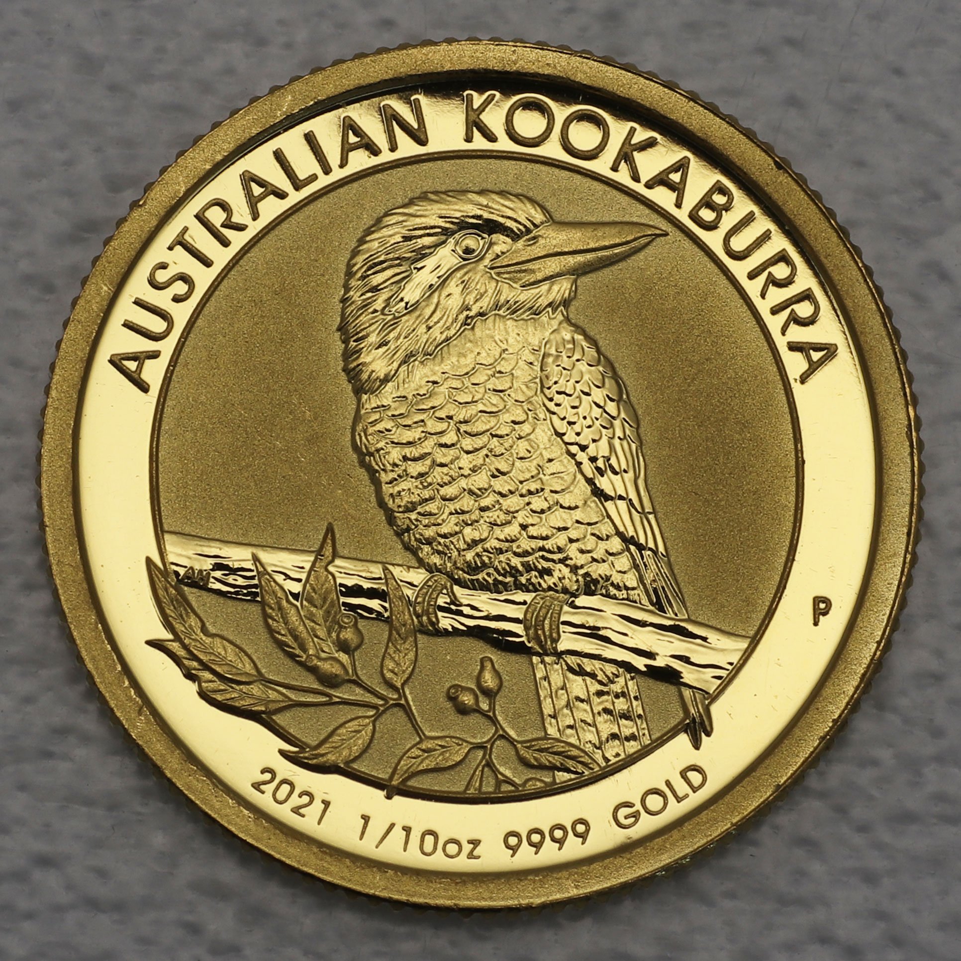Goldmünze 1/10oz "Kookaburra" 2021 (Australien) - Hauptansicht