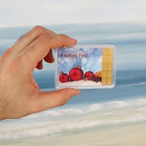 Goldbarren 10g "Frohes Fest" (Flip) - Miniaturansicht 2