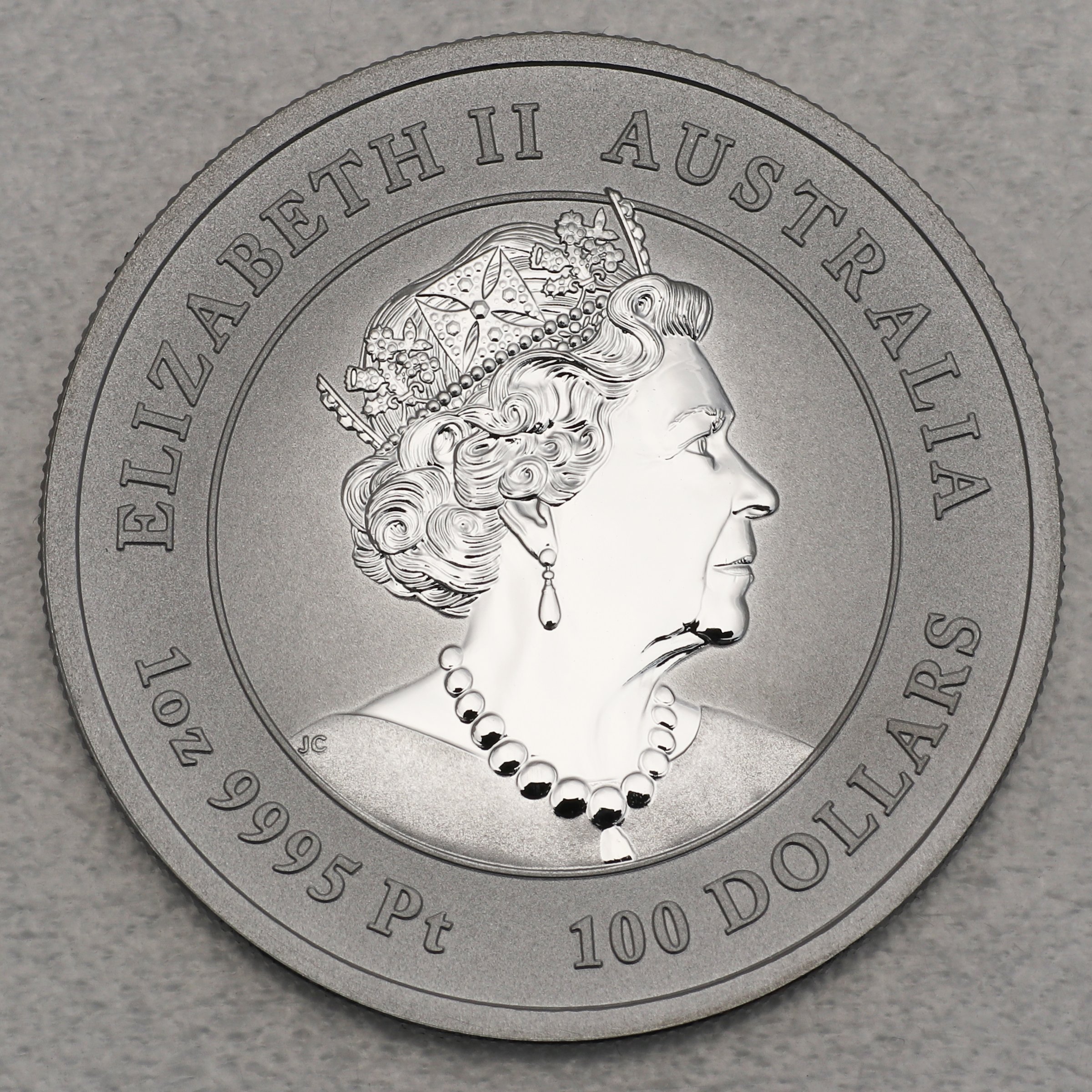 Platinmünze 1oz "Maus" 2020 Lunar III – Year of the Mouse diff. (Australien) - Detailansicht 1